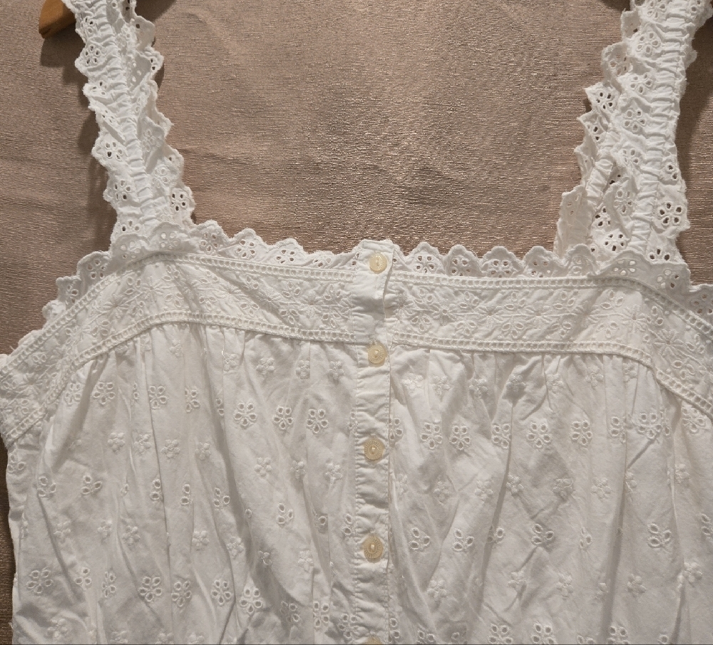GAP White Lace Midi Dress - Picture 11 of 13
